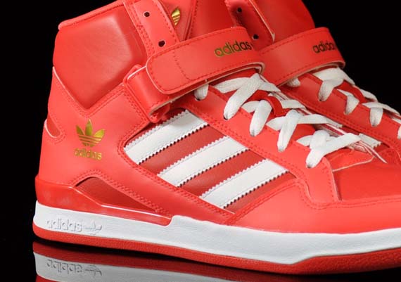 adidas Originals Forum Mid Remodel – Red – White