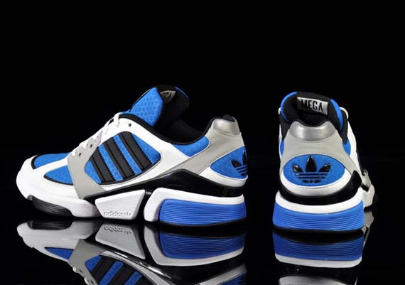 Adidas Mega Torsion White Black Royal Blue 03