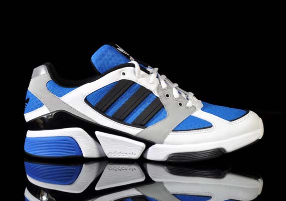 Adidas Mega Torsion White Black Royal Blue 06