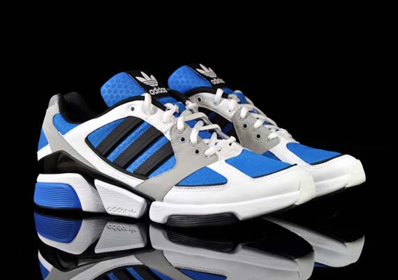 Adidas Mega Torsion White Black Royal Blue 07