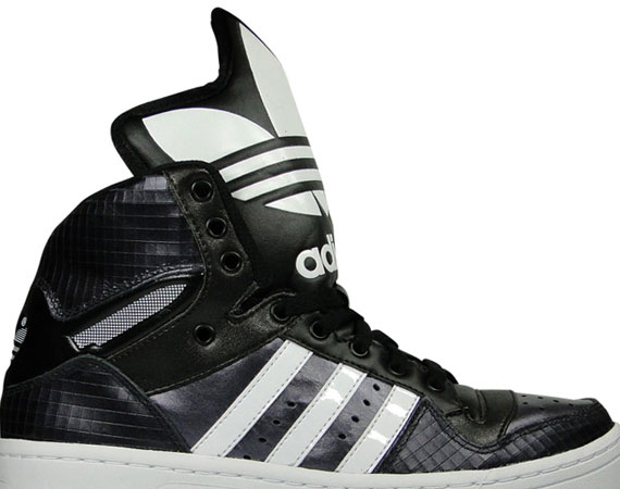 Adidas Originals M Attitude Big Logo Black White 05