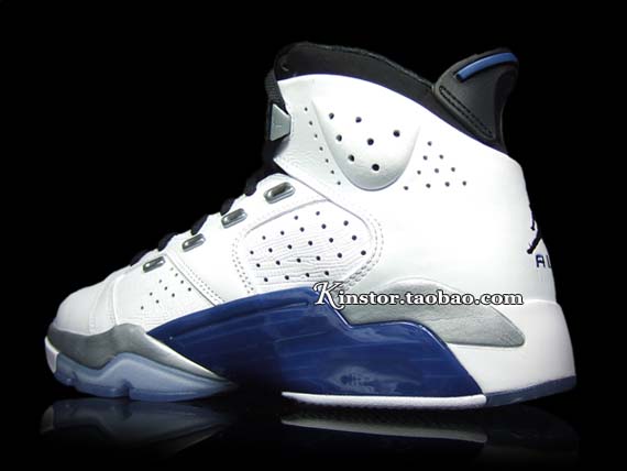 Air Jordan 6 17 23 White Black Signal Blue 13