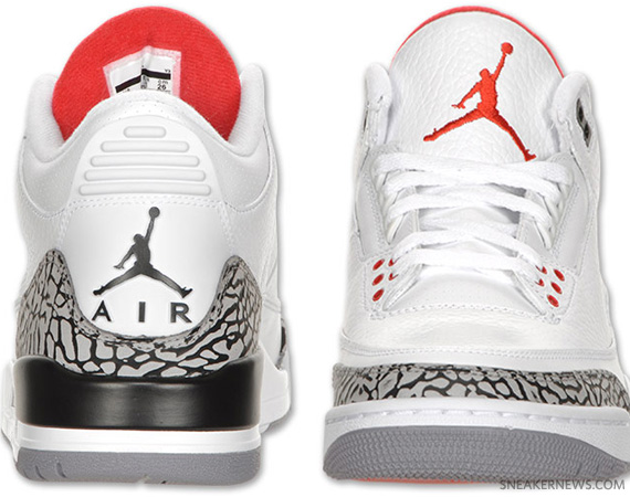 Air Jordan III – White – Cement Grey | Still Available @ Finishline