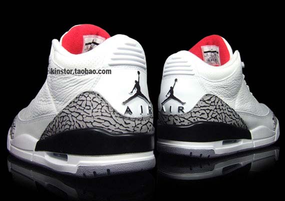 Air Jordan III Retro ‘White Cement’ – New Detailed Images