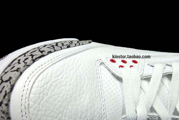 Air Jordan Iii White Kinstor 10