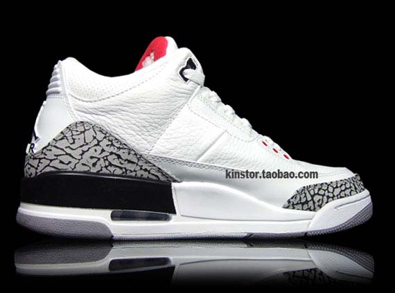 Air Jordan Iii White Kinstor 12