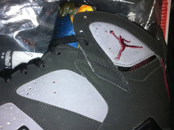 Air Jordan Vii Bordeaux 2011 New Images 2