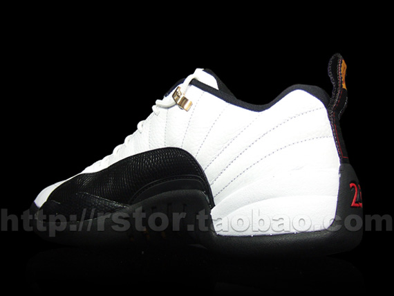 Air Jordan Xii Low Taxi Rstor 01