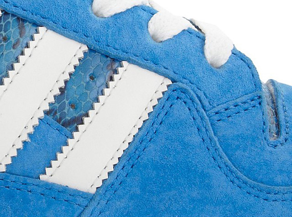 adidas Originals Forum Mid RS – Blue Suede + Snakeskin