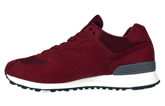 New Balance 574 Sonic Burgundy White 01