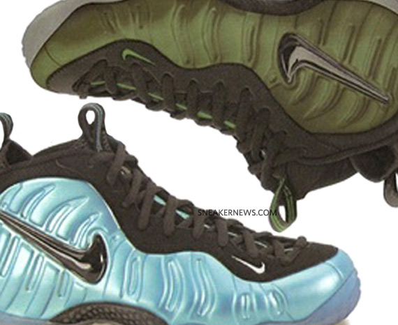 Nike Air Foamposite Pro Retro Black Dark Pine Fall 2011