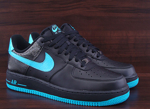 Nike Air Force 1 Low Black Chlorine Blue 315122 037 04