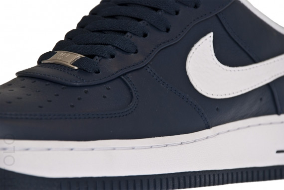 Nike Air Force 1 Low Premium – Obsidian – White