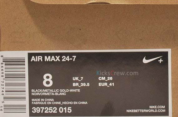 Nike Air Max 247 Black Gold 01