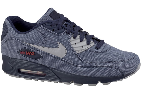 Nike Air Max 90 Canvas Obsidian Medium Grey 02