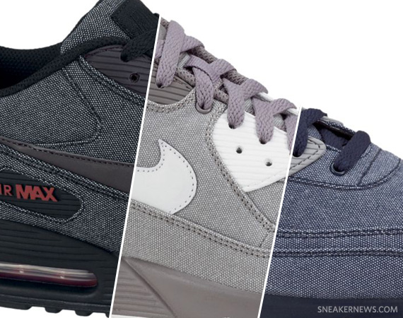 Nike Air Max 90 Canvas – Spring 2011 Colorways