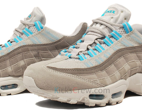 Nike Air Max 95 – Neutral Grey – Chlorine Blue | Available