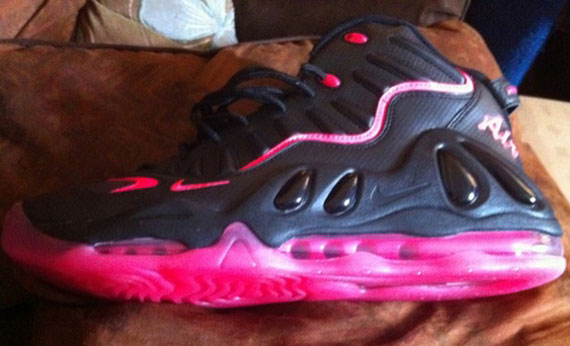 Nike Air Max Uptempo 97 Black Pink Sample