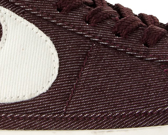 Nike Blazer Mid Burgundy Denim Summary