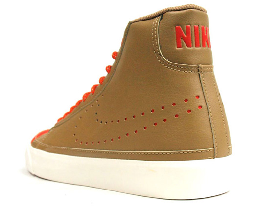 Nike Blazer Mid Nd Tan Bright Orange 05