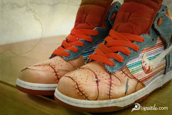 Nike Dunk High Custom Childs Play 02