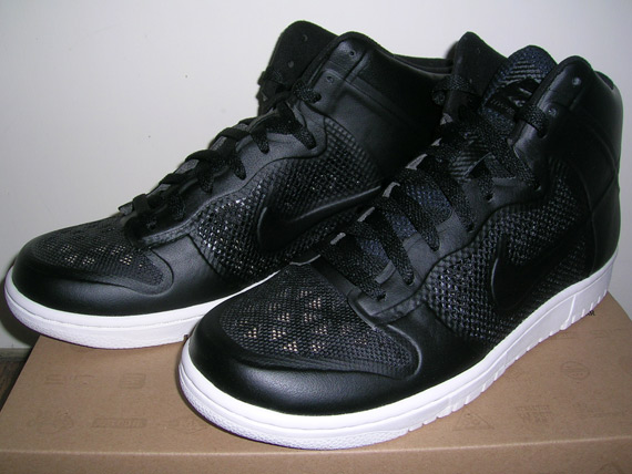 Nike Dunk High Fuse Black New Images 1