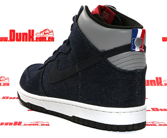 Nike Dunk High Premium Fff Pack Obsidian Medium Grey Sail Black 06