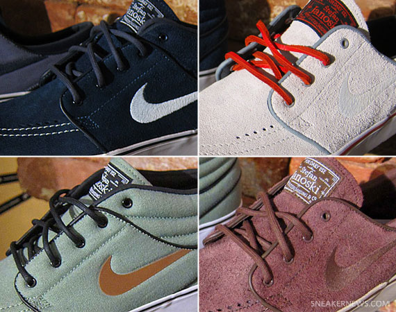 Nike SB Zoom Stefan Janoski Low & Mid - Fall 2010 Colorways