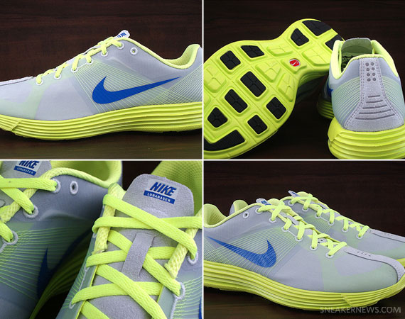 Nike Lunaracer+ 2 – Pure Platinum – Blue – Volt