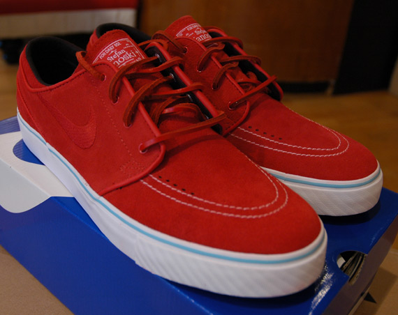 Nike Sb Stefan Janoski Red Suede February 2011 1