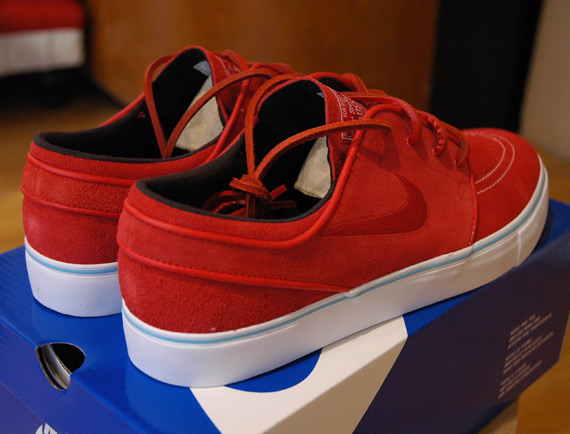 Nike Sb Stefan Janoski Red Suede February 2011 2