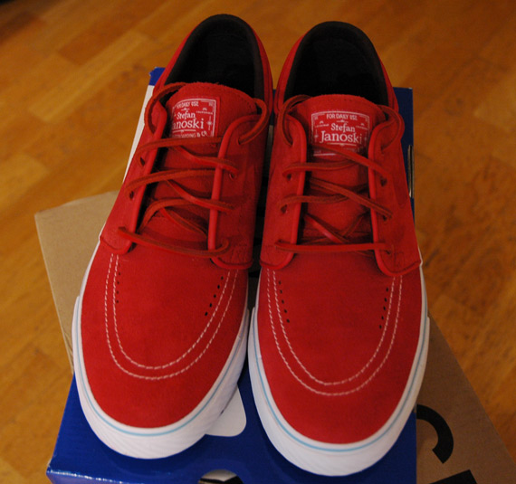 Nike Sb Stefan Janoski Red Suede February 2011 3