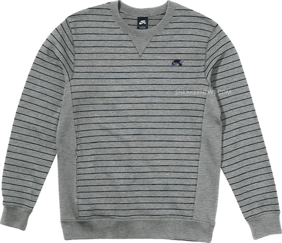 Nike Sb Striped Crewneck February 2011 Apparel 02