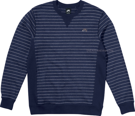 Nike Sb Striped Crewneck February 2011 Apparel 03