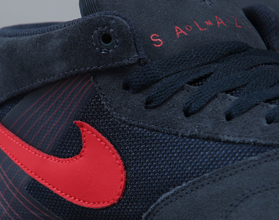 Nike Sb Zoom Omar Salazar Dark Obsidian Sport Red Gum 07