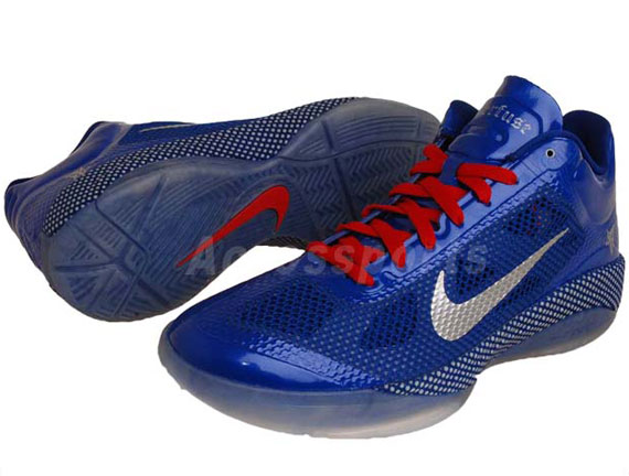 Nike Zoom Hyperfuse Low 2011 All Star Drenched Blue Metallic Silver Sport Red 04