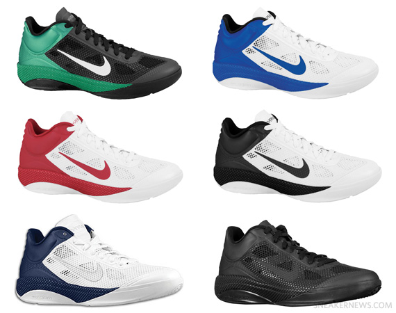 Nike Zoom Hyperfuse Low TB – Spring 2011 Colorways