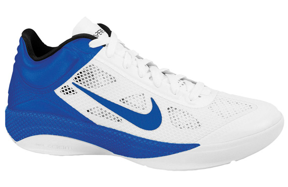 Nike Zoom Hyperfuse Low White Varsity Royal Eastbay