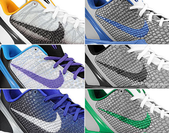 Nike Zoom Kobe VI – Upcoming Colorways