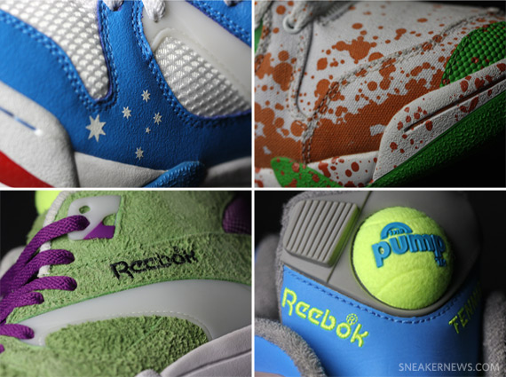 Packer Shoes x Reebok Court Victory Pump – ‘Grand Slam’ Pack