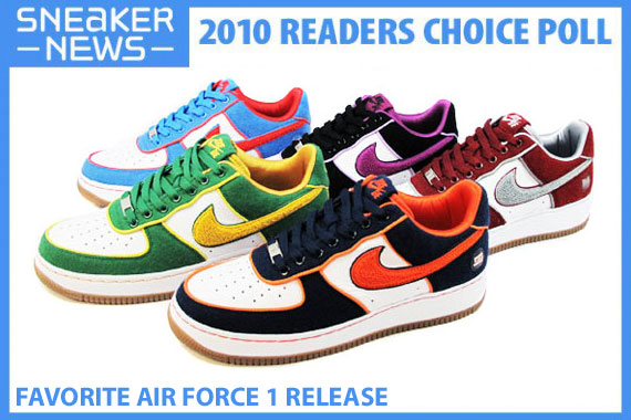 Sneaker News 2010 Readers Choice Awards Favorite Af1 Release