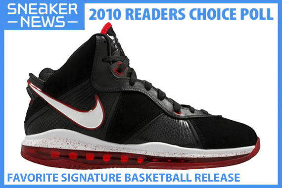 Sneaker News 2010 Readers Choice Awards Favorite Signature Basketball Release