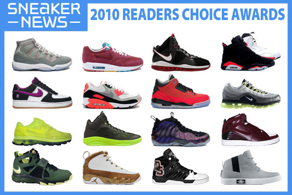 Sneaker News 2010 Readers Choice Awards