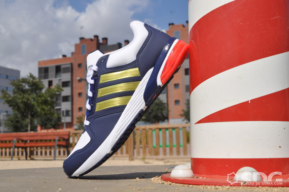 Adidas Aztec Blue White Gold 2