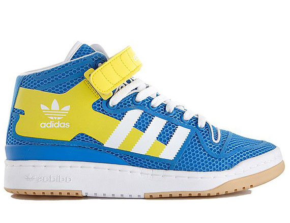 Adidas Forum Mid Blue Yellow Gum Net 03