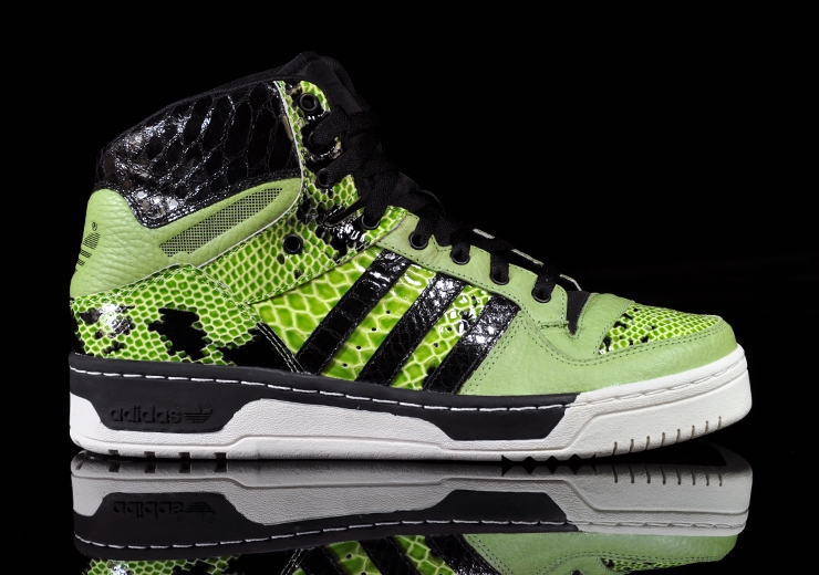 Adidas Originals Metro Attitude Lime Snake Black White 1