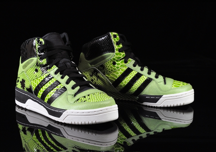 Adidas Originals Metro Attitude Lime Snake Black White 2