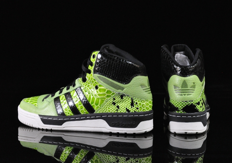 Adidas Originals Metro Attitude Lime Snake Black White 4
