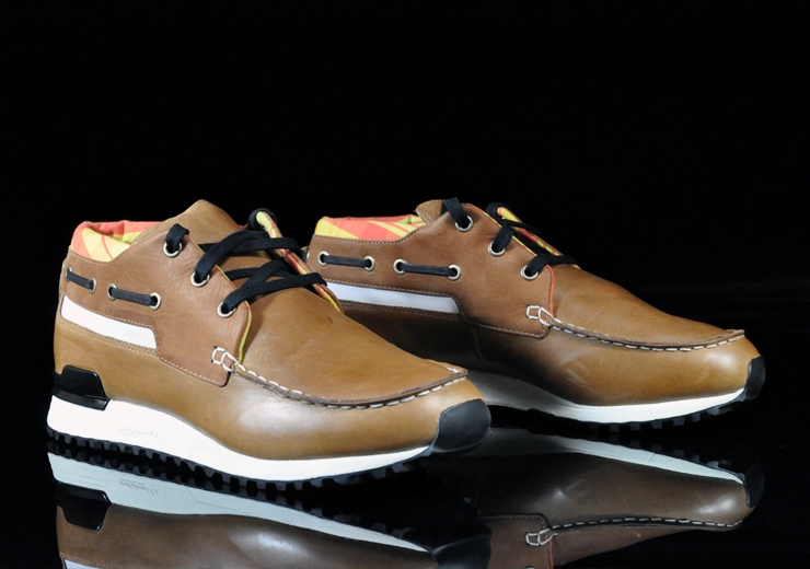Adidas Originals Zx700 Boat Brown Plaid 3