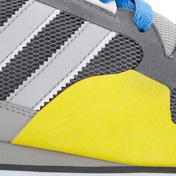 Adidas Zx500 Grey Blue Yellow Ct 05